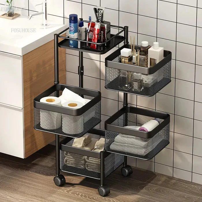 Premium Square Metal Trolley By SASTASAMAN.PK