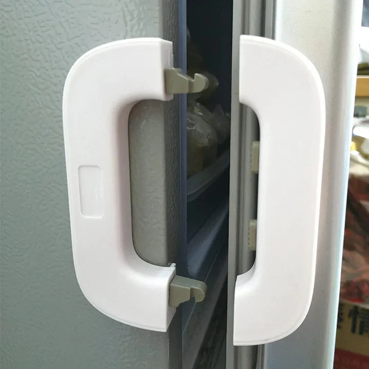 Self-Adhesive Fridge Lock Latch System