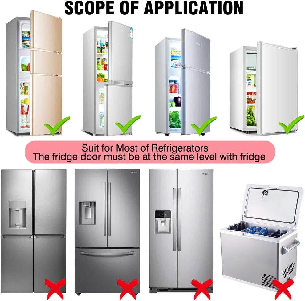 Self-Adhesive Fridge Lock Latch System