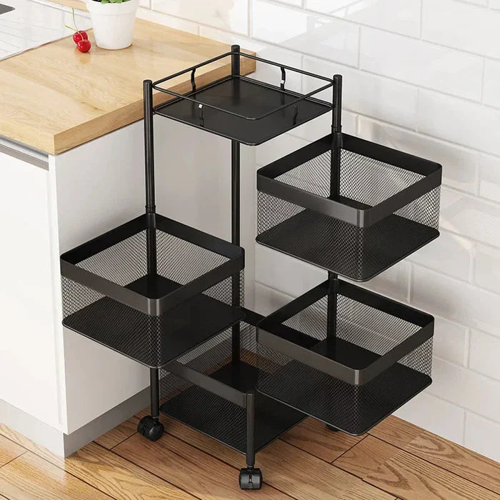 Premium Square Metal Trolley By SASTASAMAN.PK