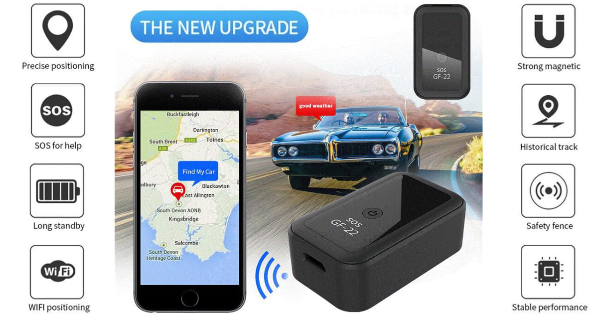 Mini Smart GPS Tracker - Real Time Tracking Location