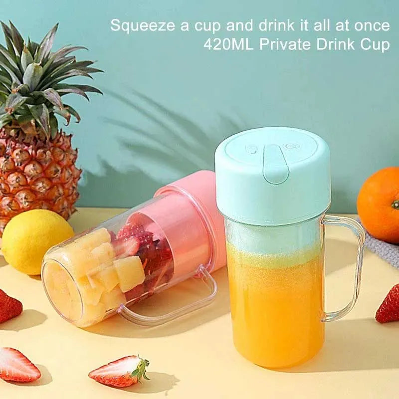 Portable Blender Juicer Mug - Rechargeable