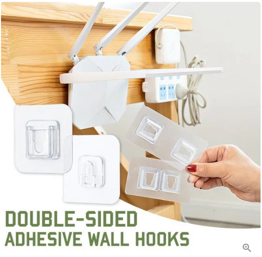 Double Sided Self Adhesive Wall Hooks