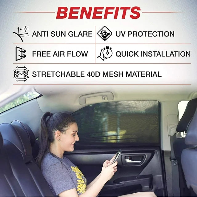 CAR WINDOW SHADE - 4 PIECE SET