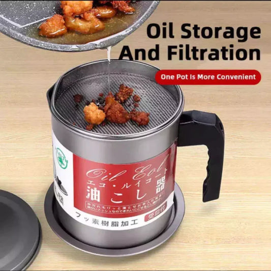 Oil Strainer Pot (1.4 Liter)