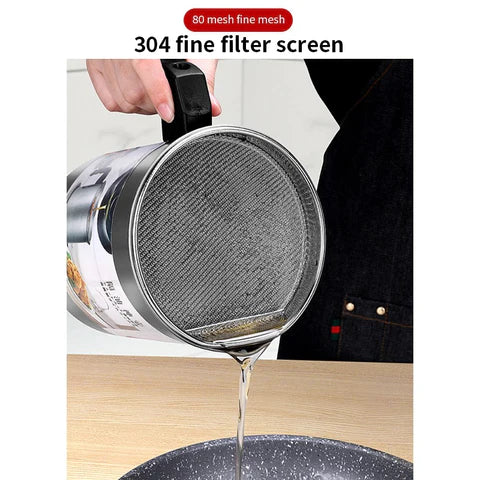 Oil Strainer Pot (1.4 Liter)