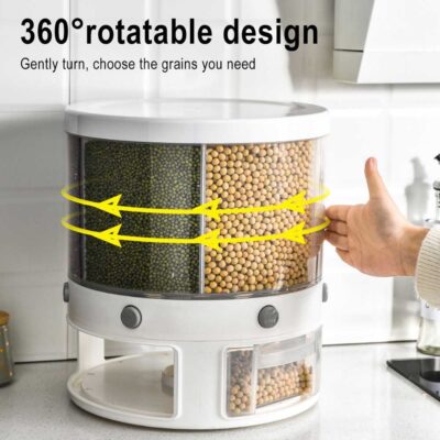 Rotating Grain Dispenser (6 in 1)