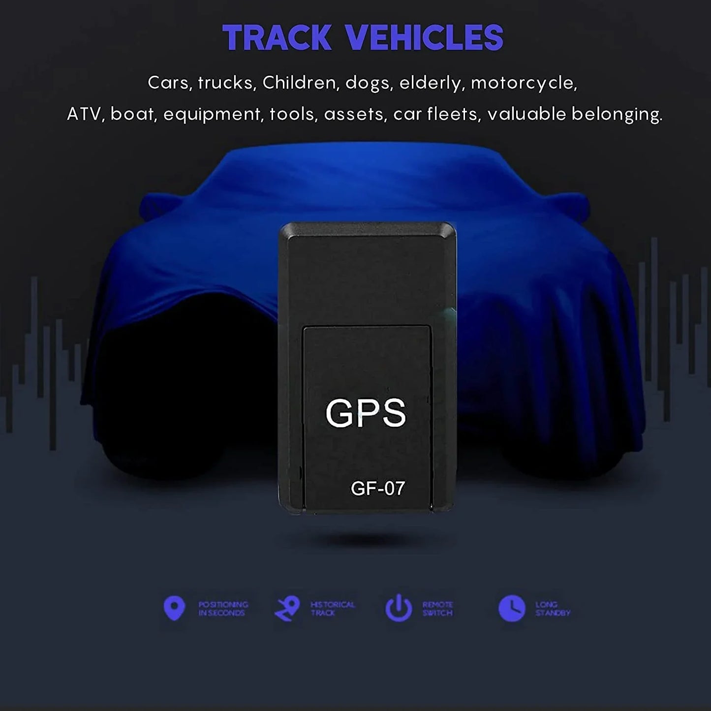 Mini Smart GPS Tracker - Real Time Tracking Location